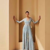 Embroidered anarkali set - Jayanti Reddy
