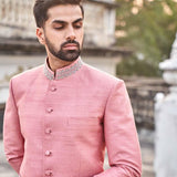 Embroidered Bandhgala Set - Jayanti Reddy