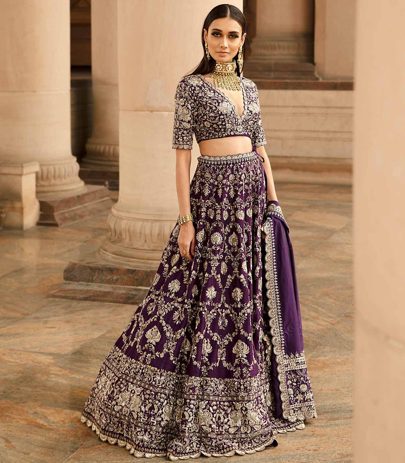 Embroidered Lehenga Set - Jayanti Reddy