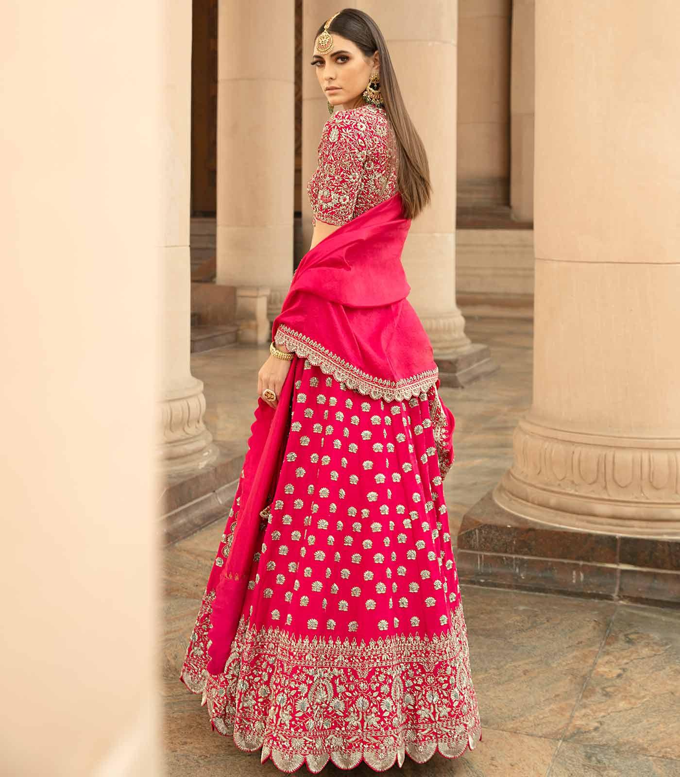 Embroidered Lehenga Set - Jayanti Reddy