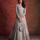 Embroidered anarkali set - Jayanti Reddy
