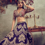 Embroidered Lehenga Set With Blouse - Jayanti Reddy