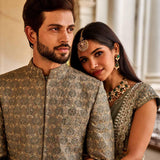 Embroidered Sherwani Set - Jayanti Reddy