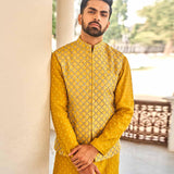 Embroidered Waistcoat Set - Jayanti Reddy