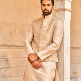 Embroidered Waistcoat Set - Jayanti Reddy