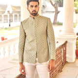 Embroidered Bandhgala Set - Jayanti Reddy